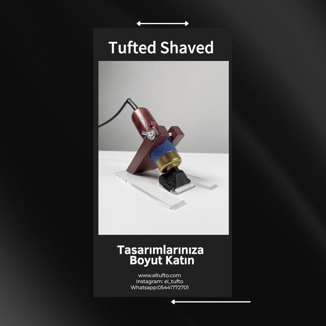 Tufting Traş Makinası