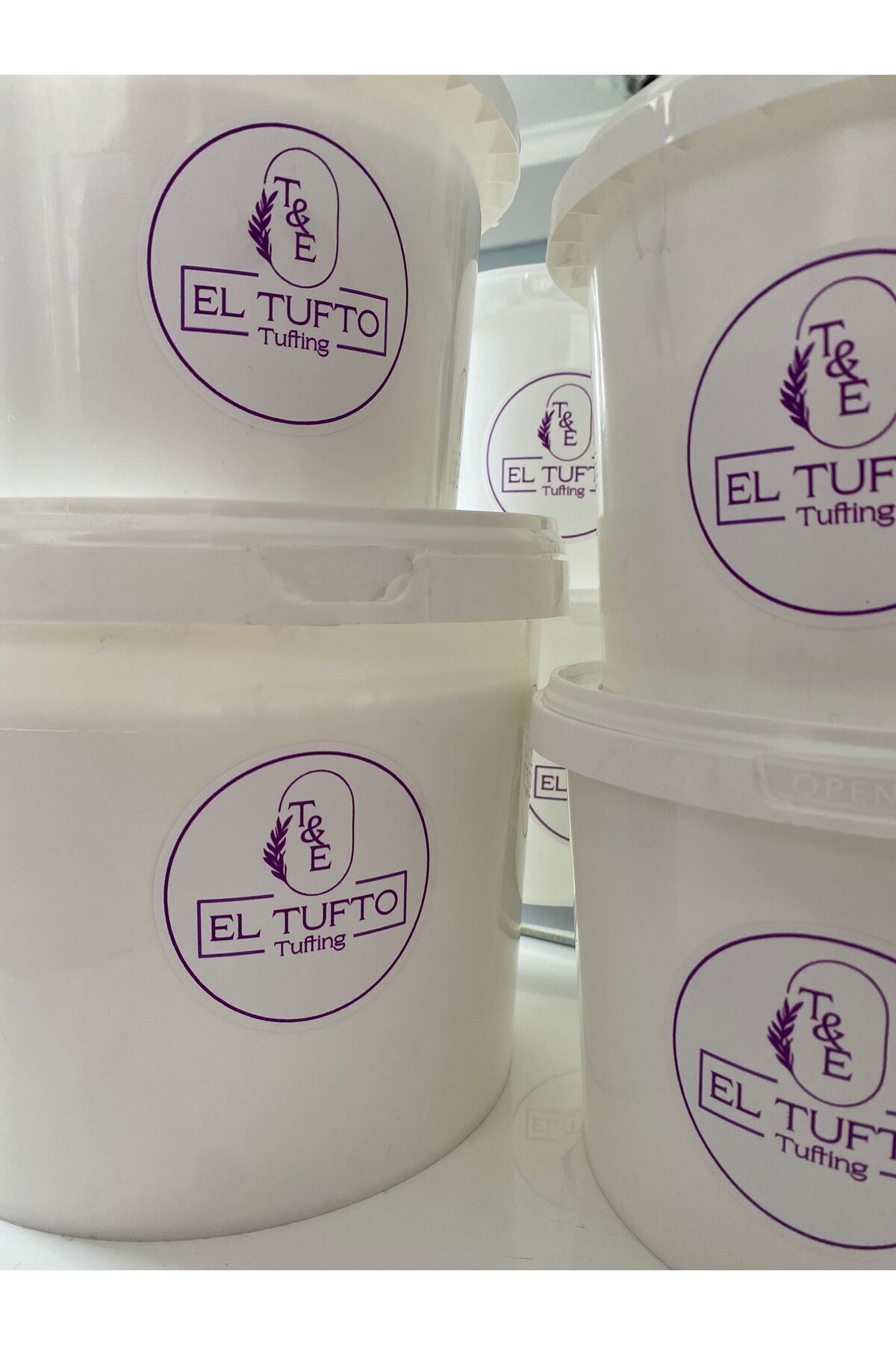 Tufting Ve Punch Tutkalı {5 KG}