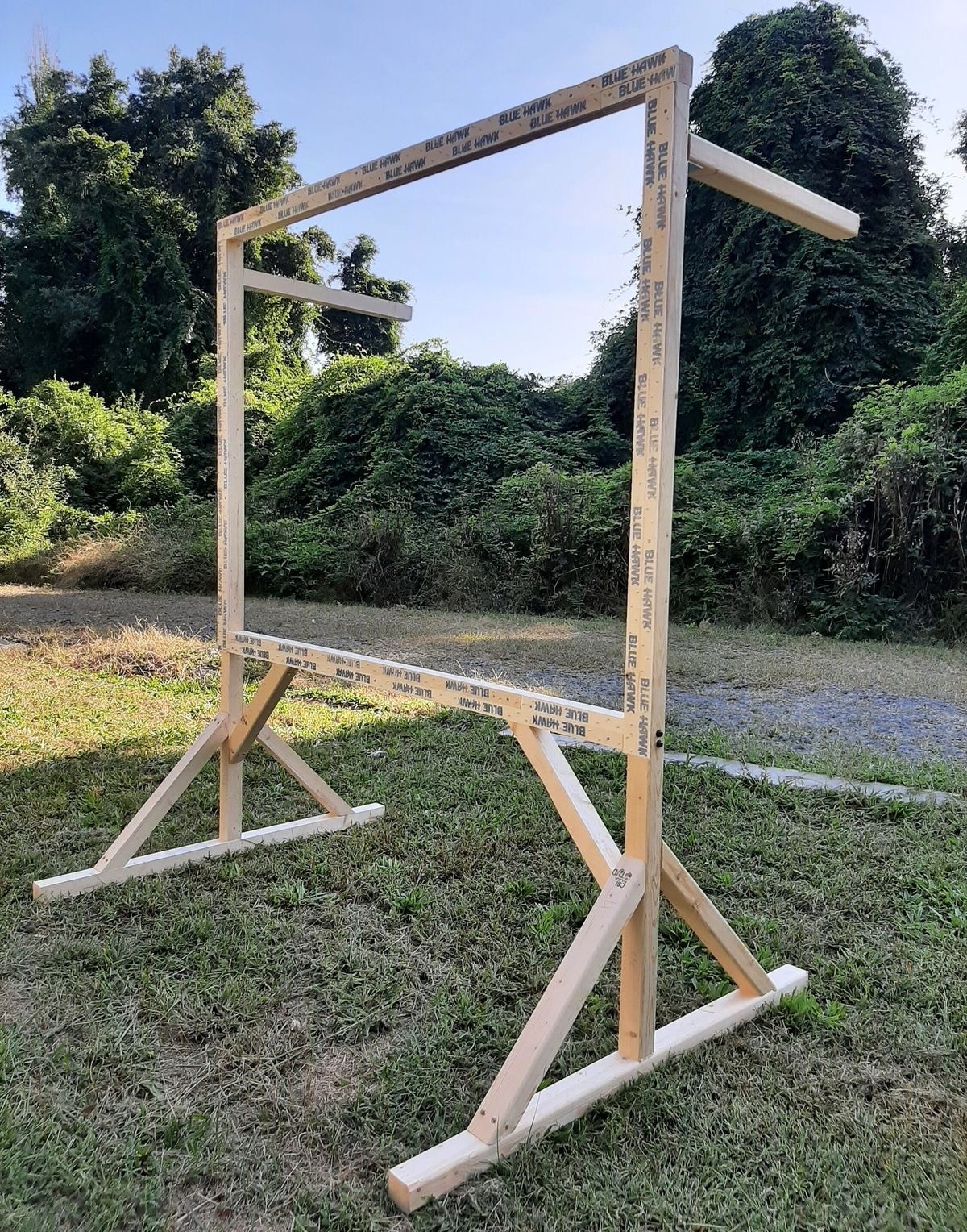 130x150 cm Kasnak İçin Çift Sıra Çivili Tufting Çıtası – Özel Ölçü Ahşap Germe Parçası