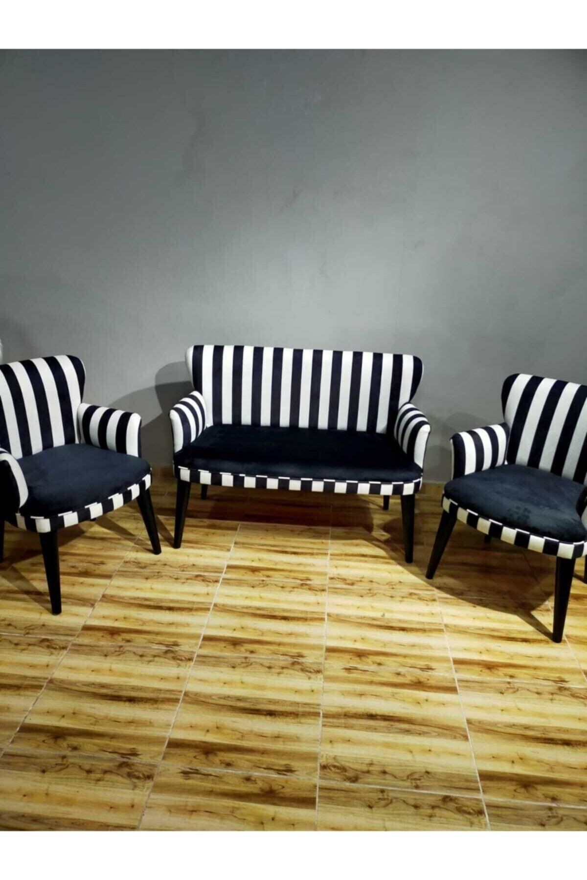 Çay Seti Oturma Grubu Oturma Takımı Koltuk Takımı Ahşap Mobilya Takımı Balkon Bahçe Mobilyası