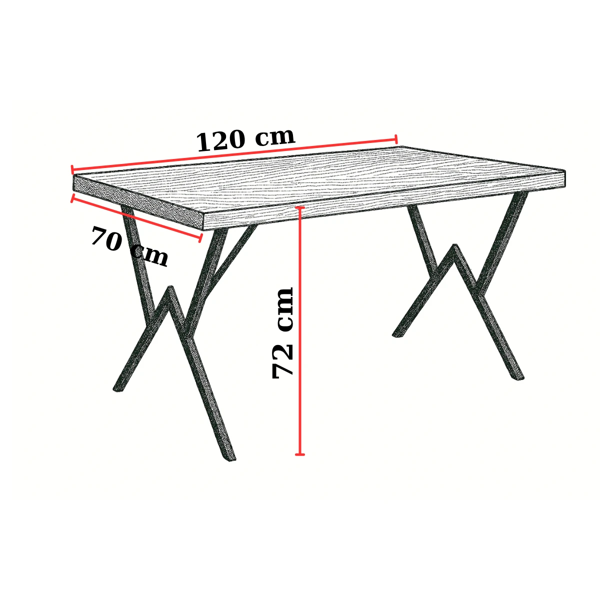 Paris Ahşap Kollu Modern Bahçe Balkon Salon Oturma Grubu Takımı 
