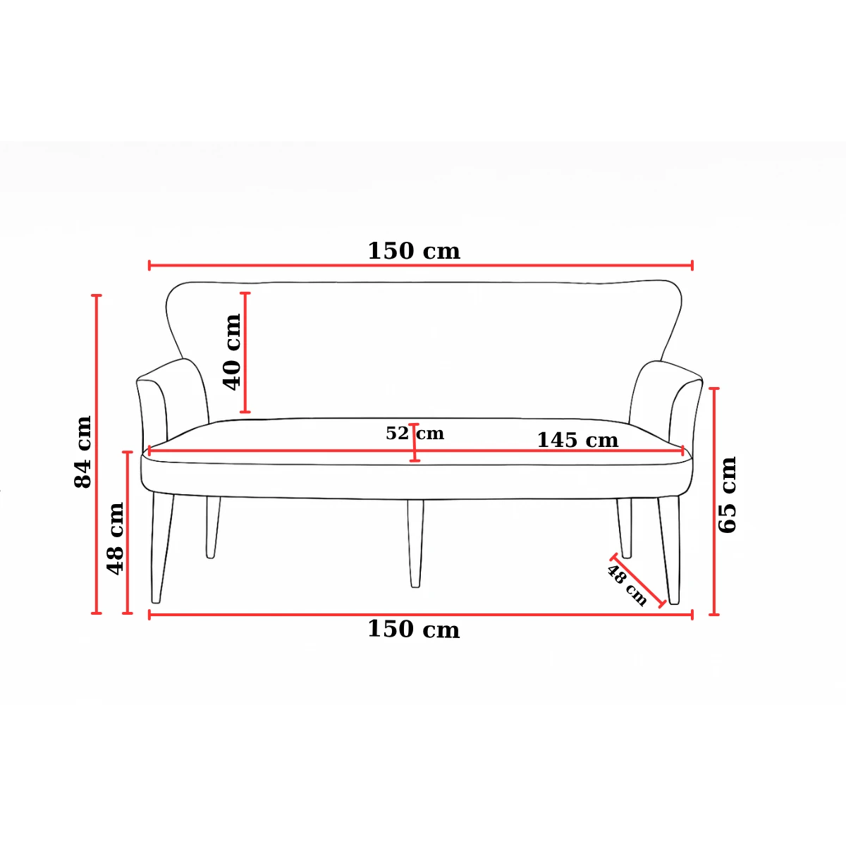 Modern Chester Tarzı 3’lü Çay Seti Koltuk Takımı 3+1+1 – Deri, Ahşap Ayaklı - Yeşil