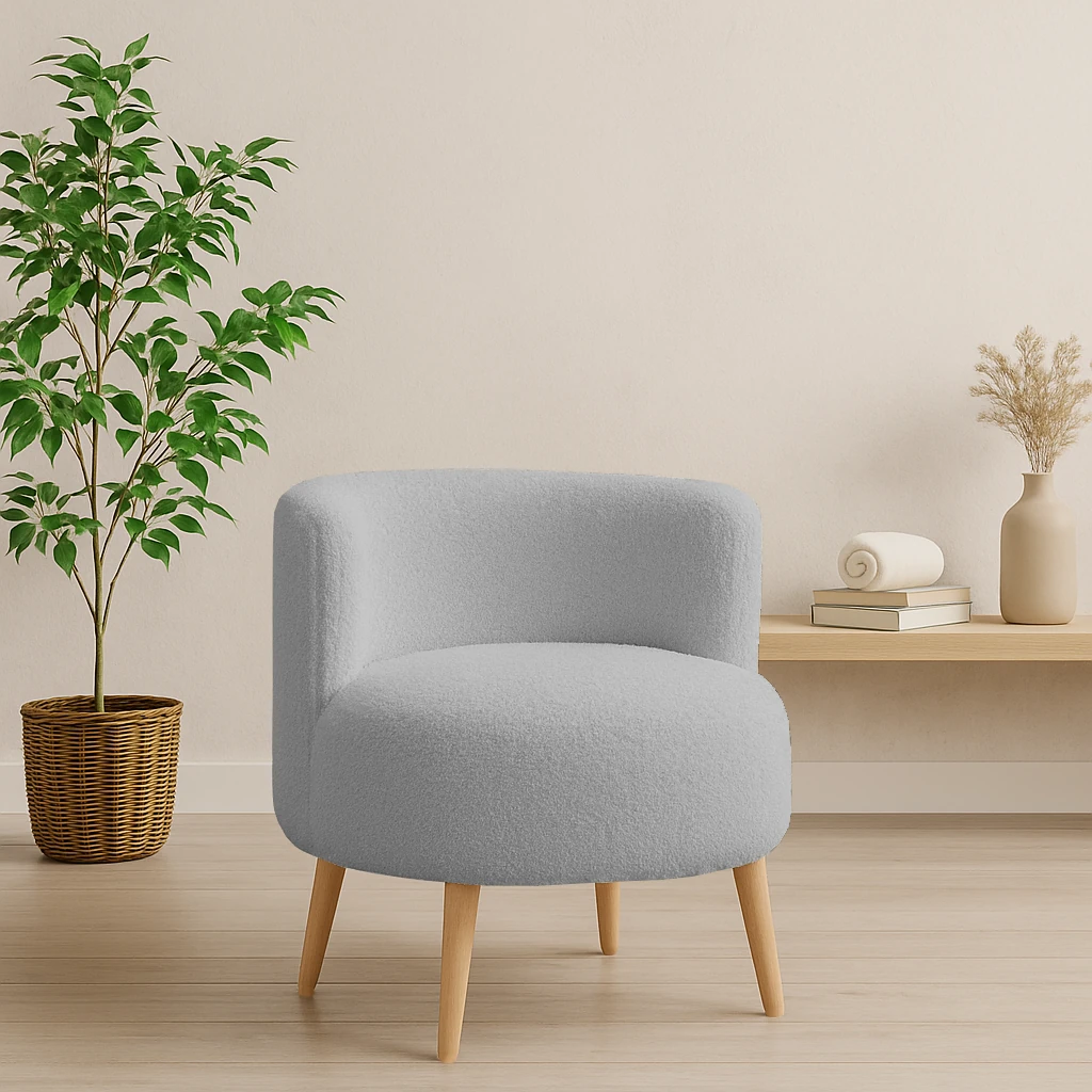 Sydney Welsoft Kumaş Modern Berjer - Gri