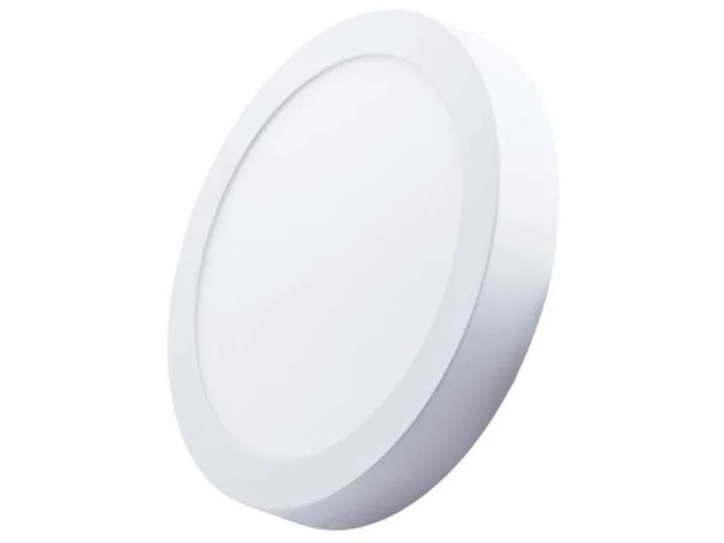 Cata Ct-5235B 18 Watt Sıva Üstü Led Panel Yuvarlak Beyaz (Siyah Çerçeveli)