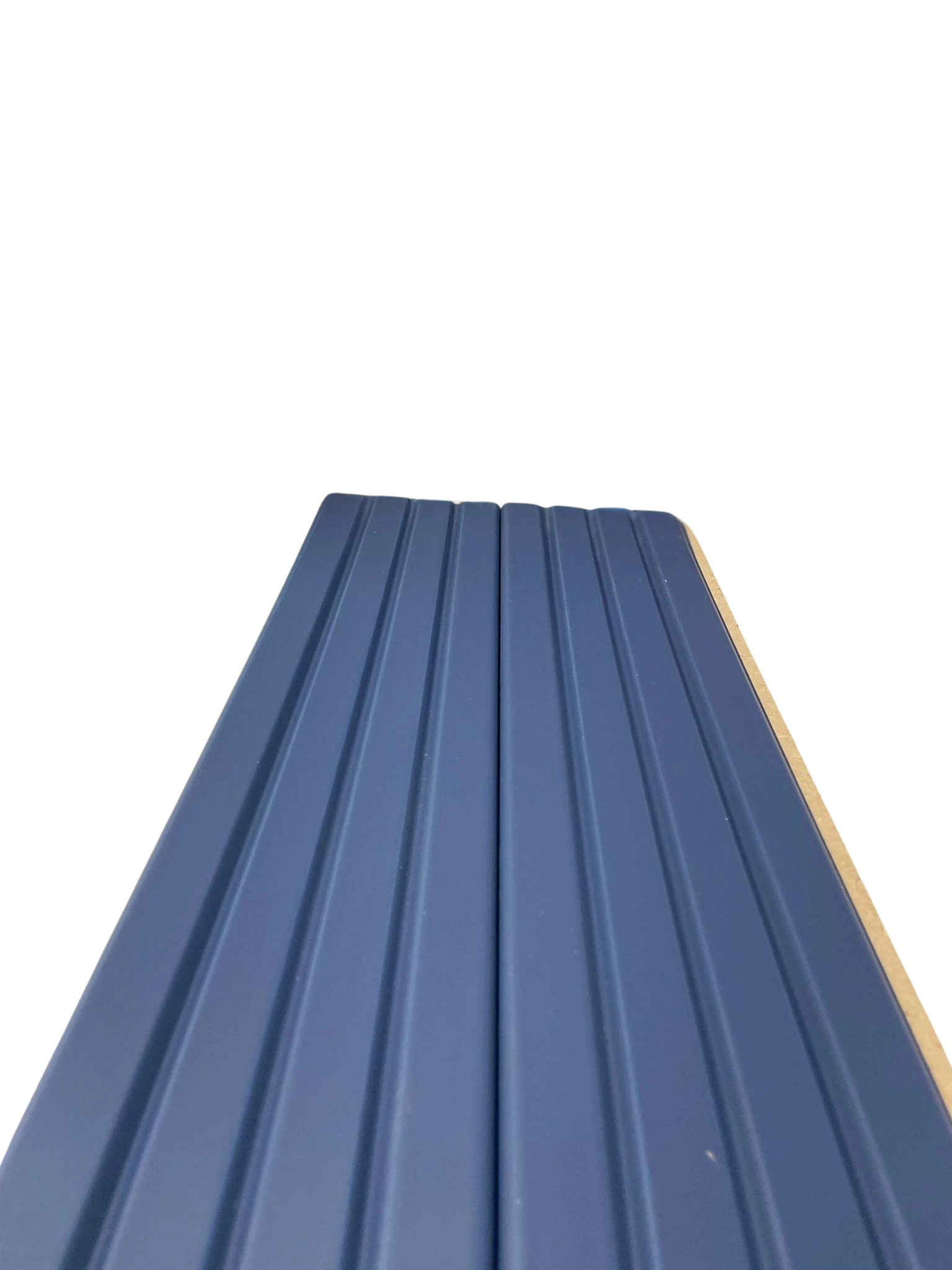 Duvar Paneli  250 x 12cm x  15mm, Mdf Üstü Pvc Kaplı - DP-E Model, Belize Mavisi