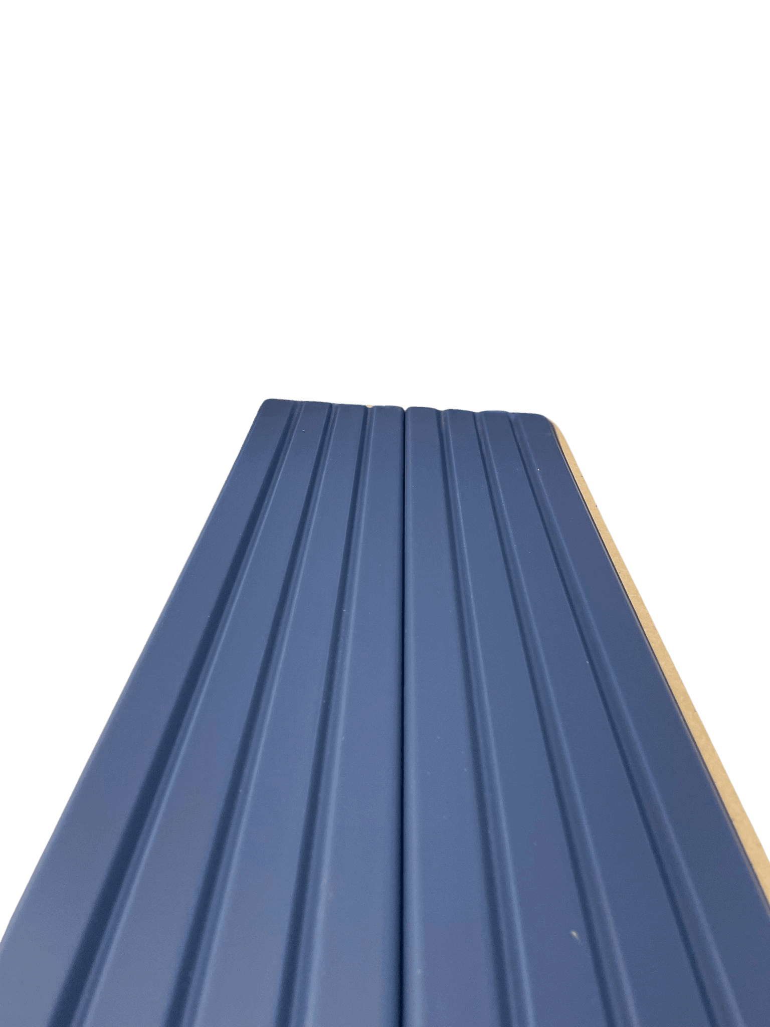 Duvar Paneli  250 x 12cm x  15mm, Mdf Üstü Pvc Kaplı  - DP-E Model, Belize Mavisi