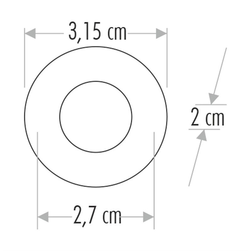 Cata Ct-5270SYHB 1,5W  Yıldız Spot Power Ledli Siyah Kasa Beyaz