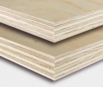 Filmsiz Kontrplak - WISA-Spruce (9mm) Plywood