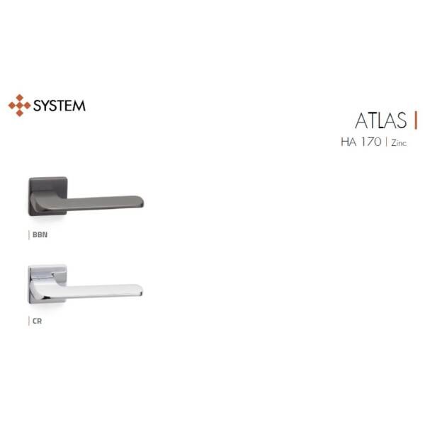 Atlas Rozetli Kapı Kolu HA170RO11 CR
