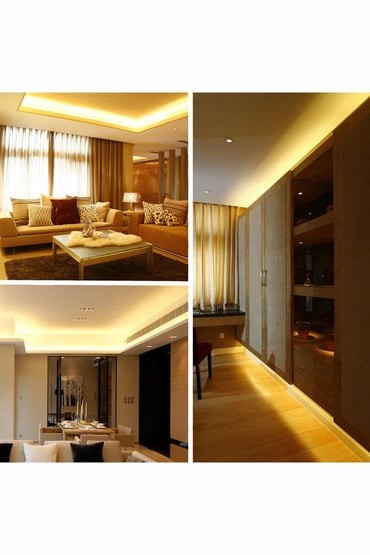 Cata Ct-4538G 12W Gold İç Mekan 240 Çipli Yüksek L Şerit Led 5mt