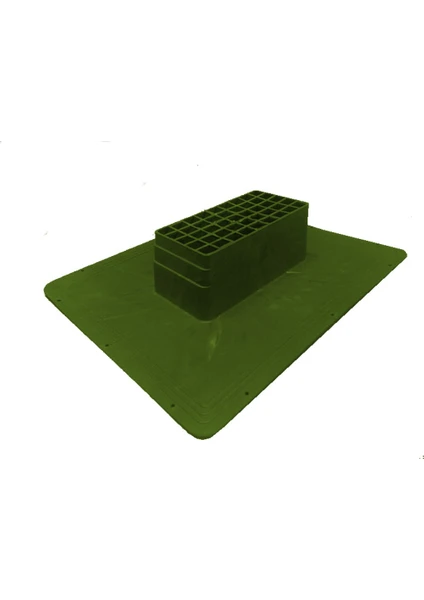 Shingle Havalandırma Bacası (Kapaklı) (Yeşil)