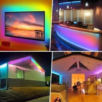 Cata Ct-4545 8W Rgb İç Mekan Şerit Led 5mt