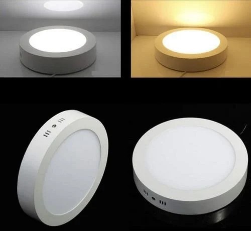 Cata Ct-5235B 18 Watt Sıva Üstü Led Panel Yuvarlak Beyaz (Siyah Çerçeveli)