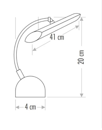 Cata Ct-5212B 6W Ledli Kuğu Aplik (Krom) Beyaz