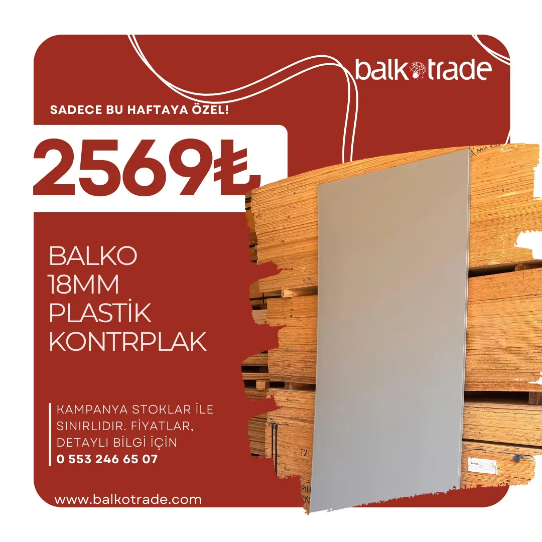 18mm Plastik Kontrplak