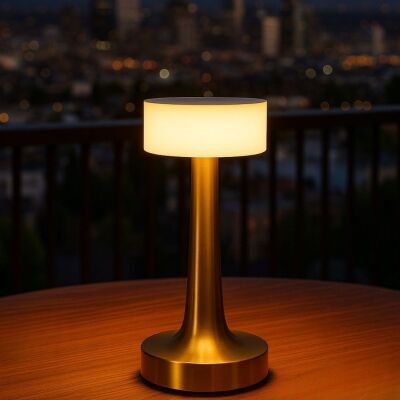 Cata Ct-8436 Denver Masa Lambası Gold Renk