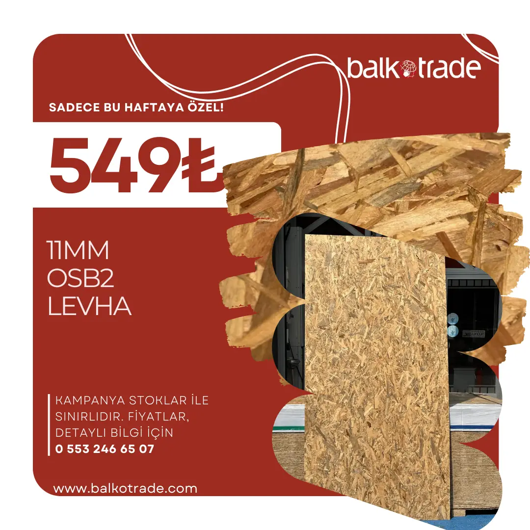 11mm OSB2 Levha