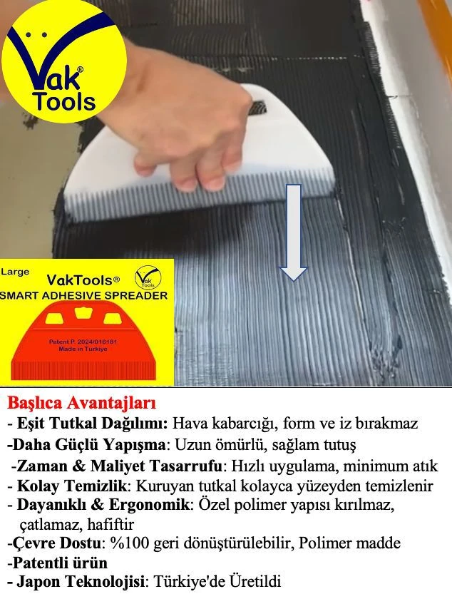 Akıllı Tutkal Tarağı ( Geniş )