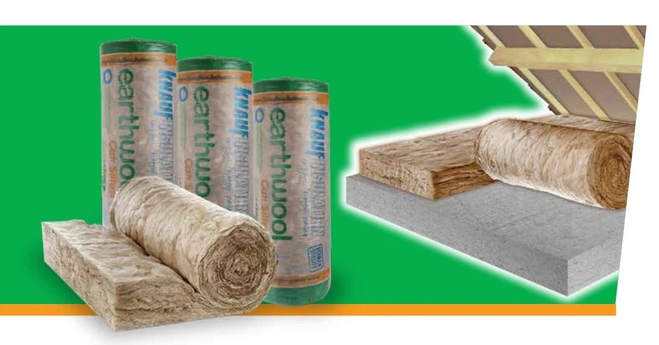 Knauf Earthwool Alüminyum Folyolu  043 M100x1200x8000 36 Rol