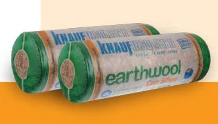Knauf Earthwool Alüminyum Folyolu  043 M100x1200x8000 36 Rol