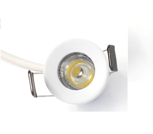 Cata Ct-5270SB 1,5W  Yıldız Spot Power Ledli Satin Kasa Beyaz