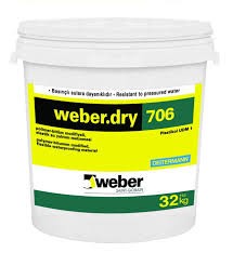 Weber.dry 706 Çift Bileşenli Su Yalıtım Malzemesi (Plastikol UDM 1) (32kg)