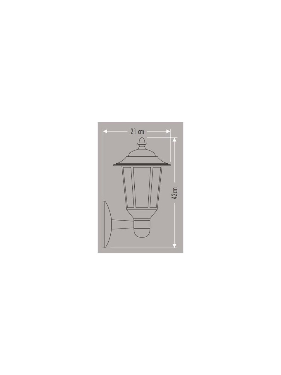 Cata Ct-7110 Parma Fener Aplik  42 Cm