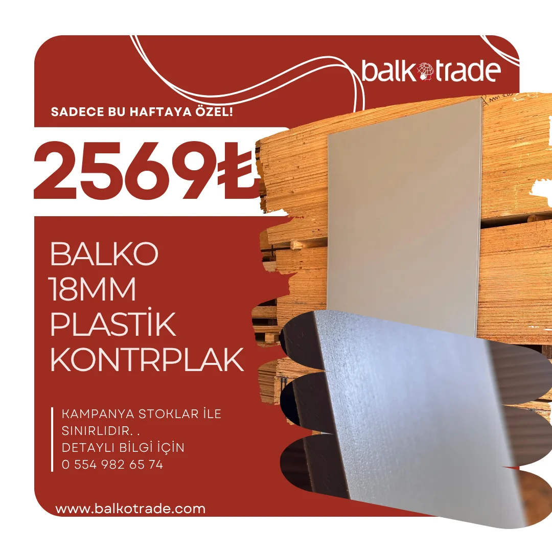 Balko 18MM Plastik Kontrplak