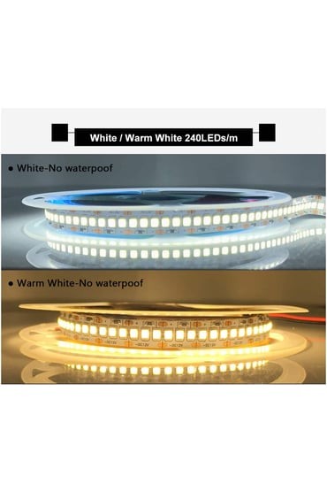 Cata Ct-4538G 12W Gold İç Mekan 240 Çipli Yüksek L Şerit Led 5mt