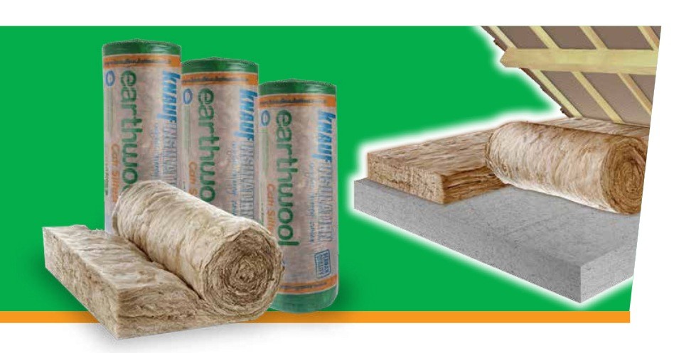 Knauf Earthwool 043 Çatı Şiltesi Aluminyum Folyolu (10cm)