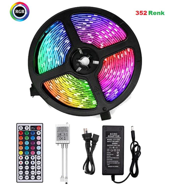 Cata Ct-4558 Profesyonel Rgb Şerit Led Set 5mt
