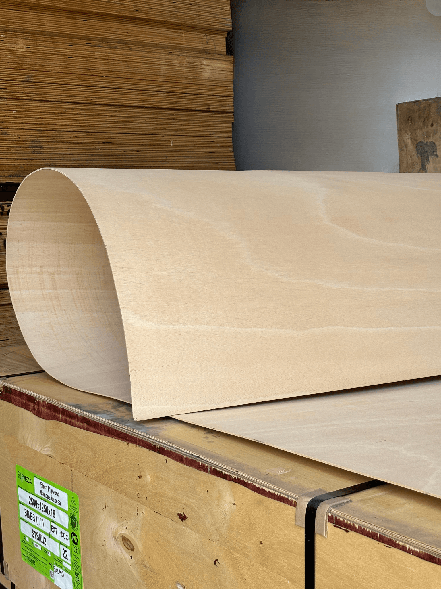 Esnek Kontrplak - 1220 x 2500mm (8mm)