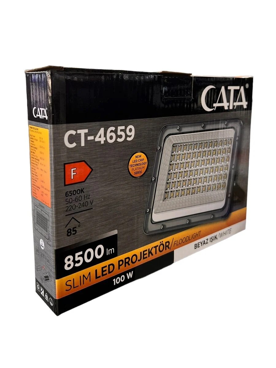 Cata Ct-4659G 100W Platinum Led Projektör Günışığı