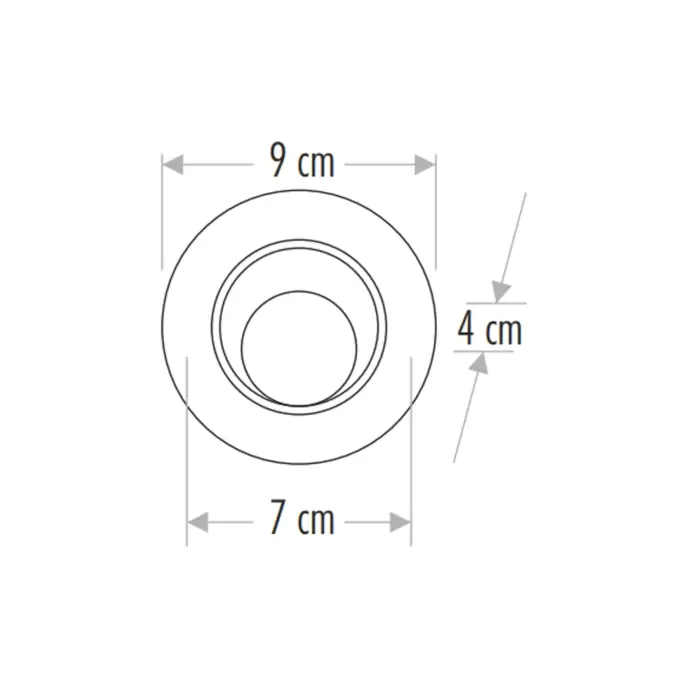 Cata Ct-5204B 7W Akik Smd Led Armatür Beyaz