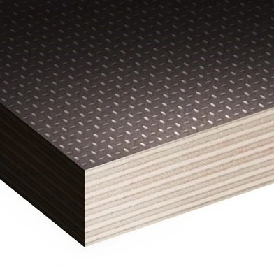 Konteyner Taban Tahtası Wiremesh Tırtıklı Plywood 2500 x 1250 (18mm)