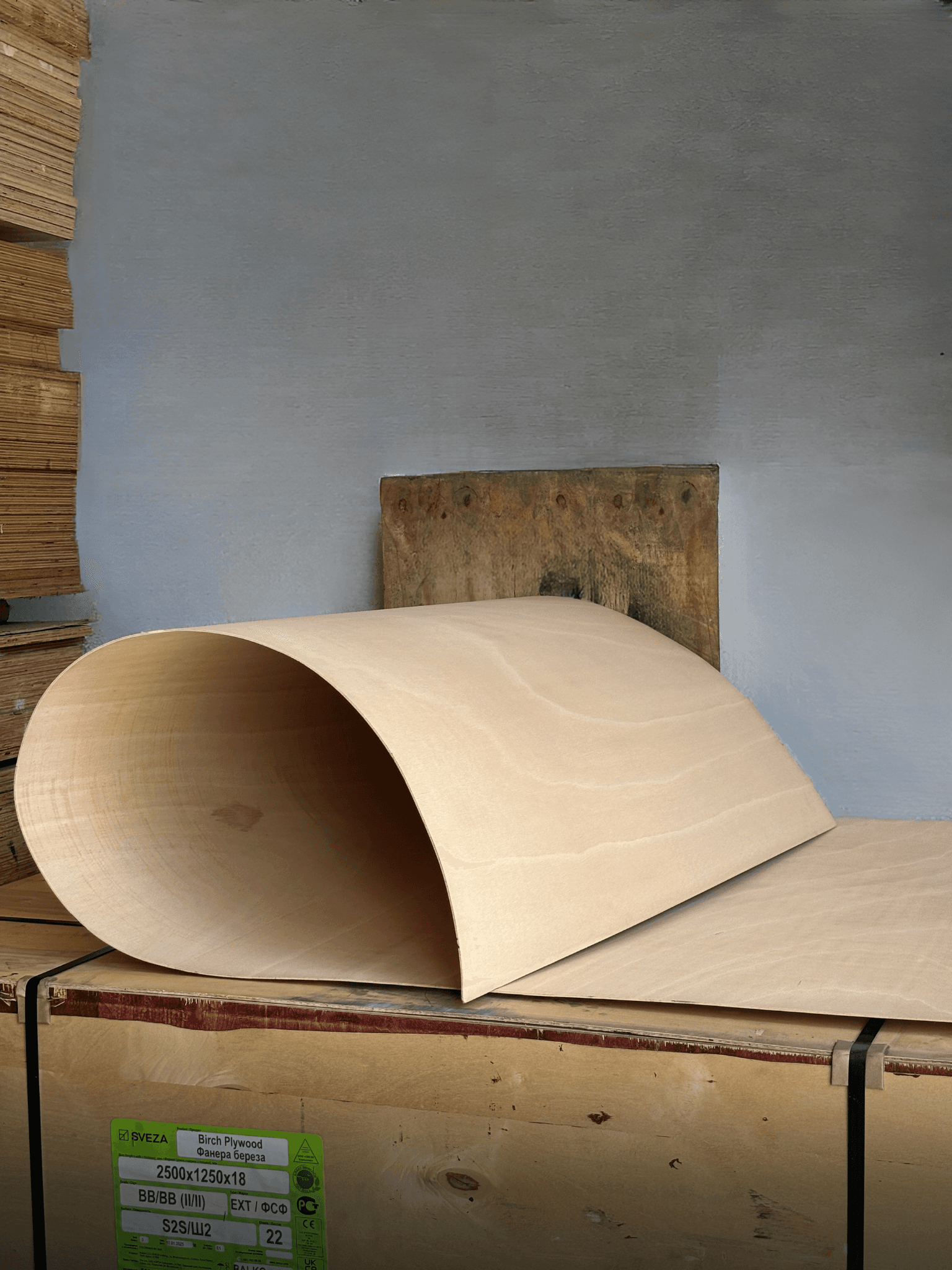 Esnek Kontrplak - 1220 x 2500mm (8mm)