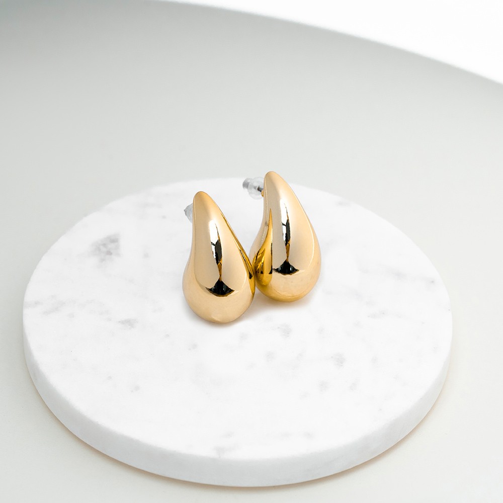 Classic Gold Bottega Küpe