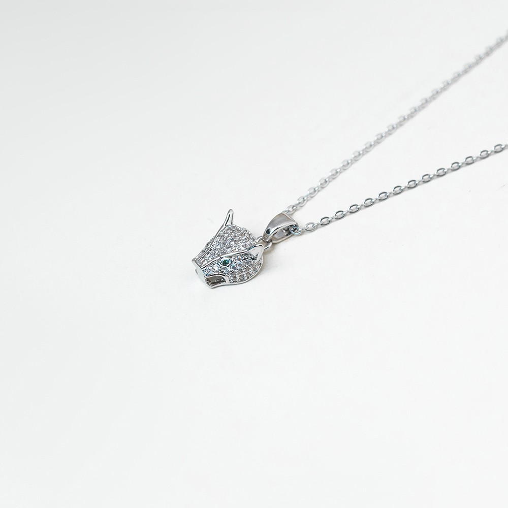 Silver Mini Kaplan Kolye