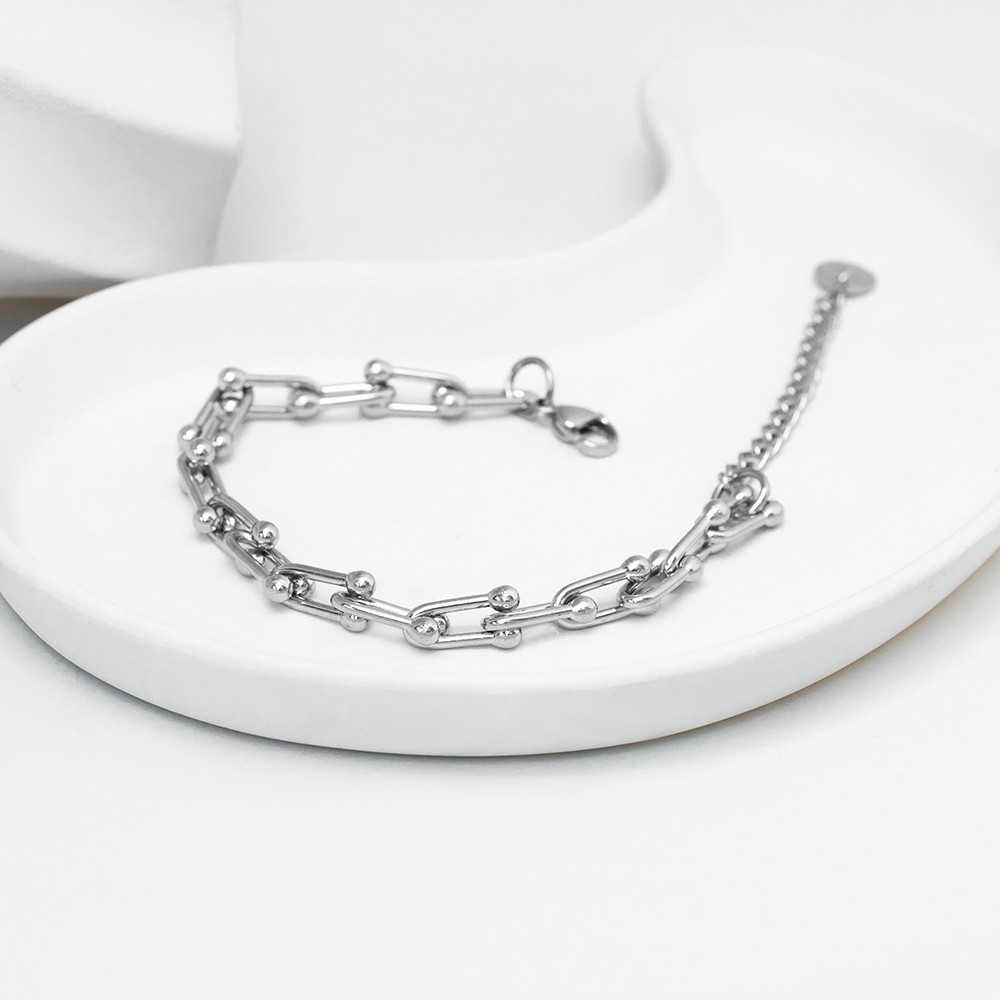 Tiff Silver Bileklik