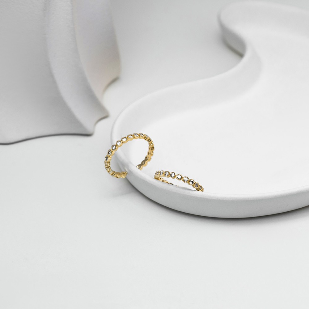 Round Gold Yüzük