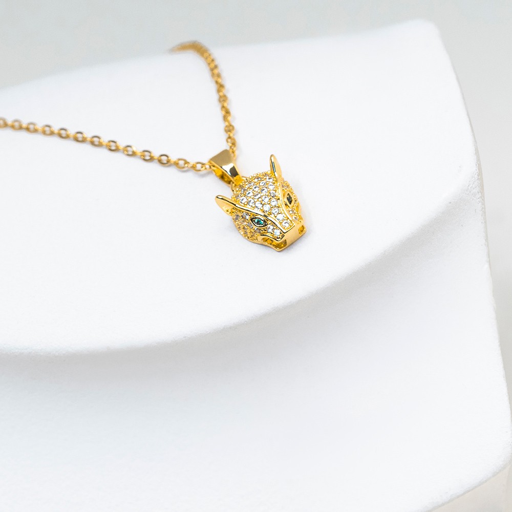 Gold Mini Kaplan Kolye
