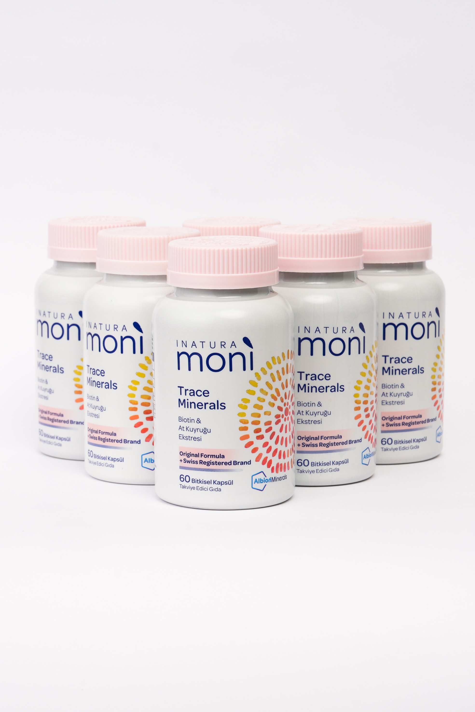 6'lı Trace Minerals Biotin ve At Kuyruğu Ekstresi 60 Vegan Kapsül