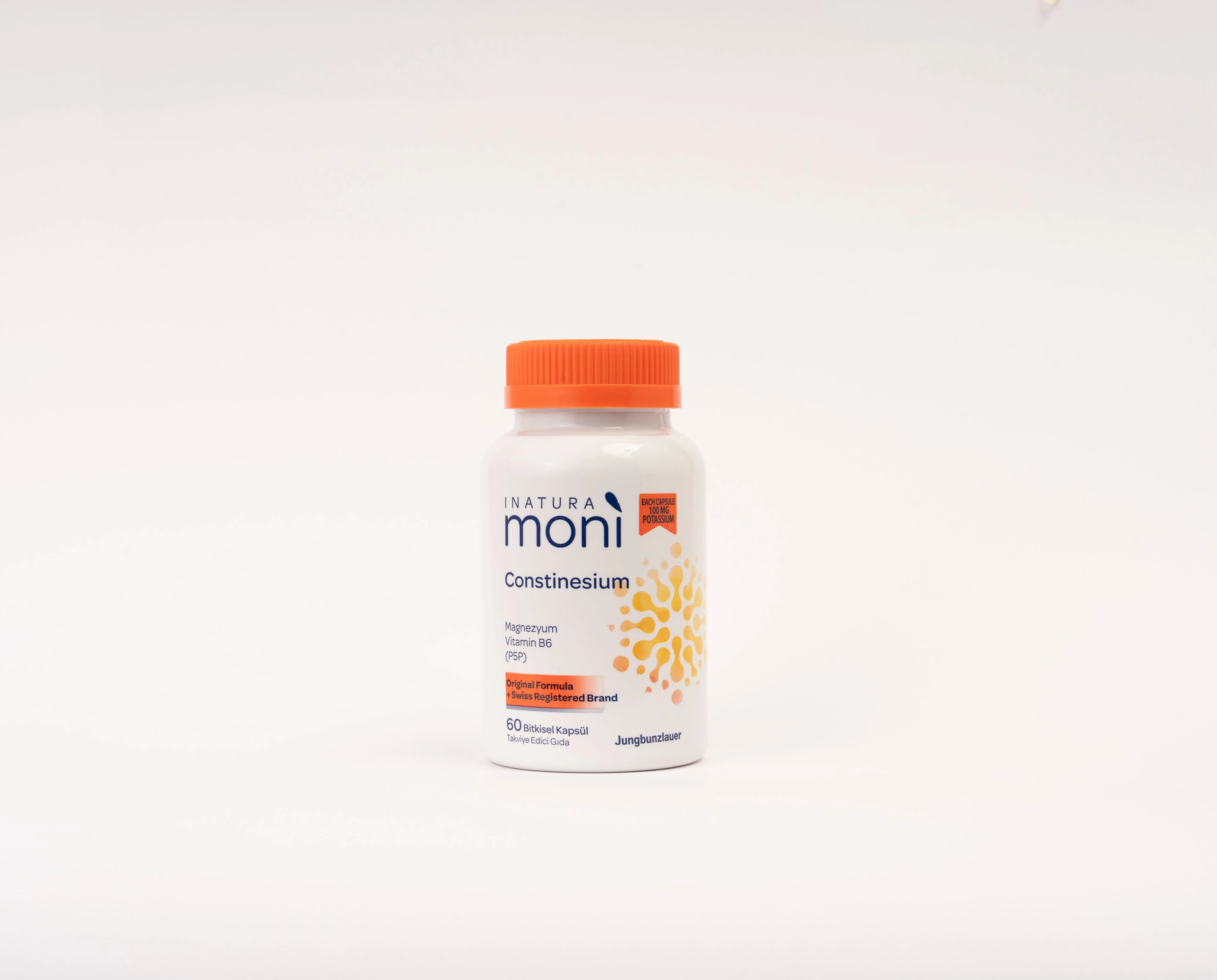 3'lü Constinesium Magnesium, Vitamin B6, Potasyum 60 Vegan Kapsül