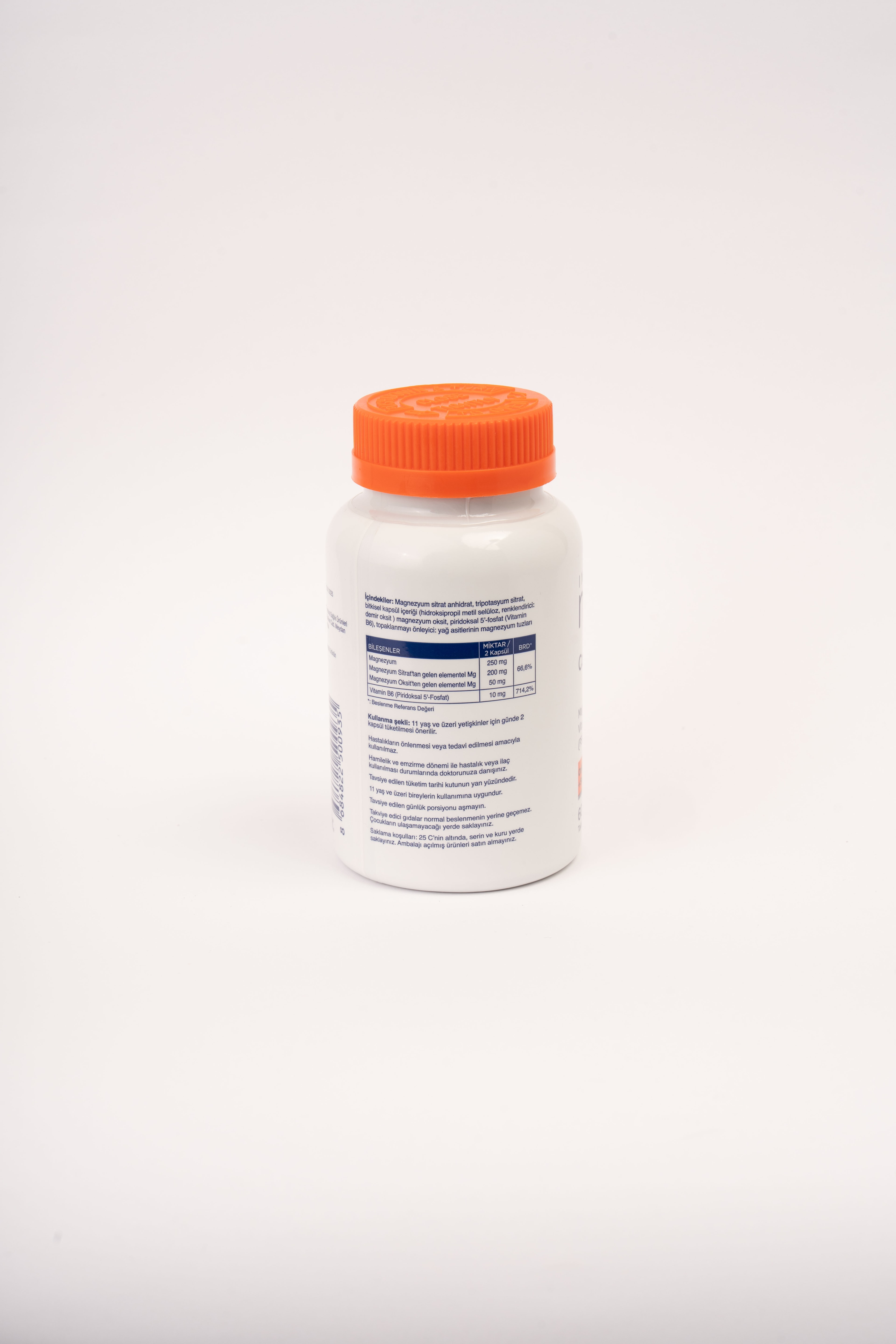 6'lı Constinesium Magnesium, Vitamin B6, Potasyum 60 Vegan Kapsül