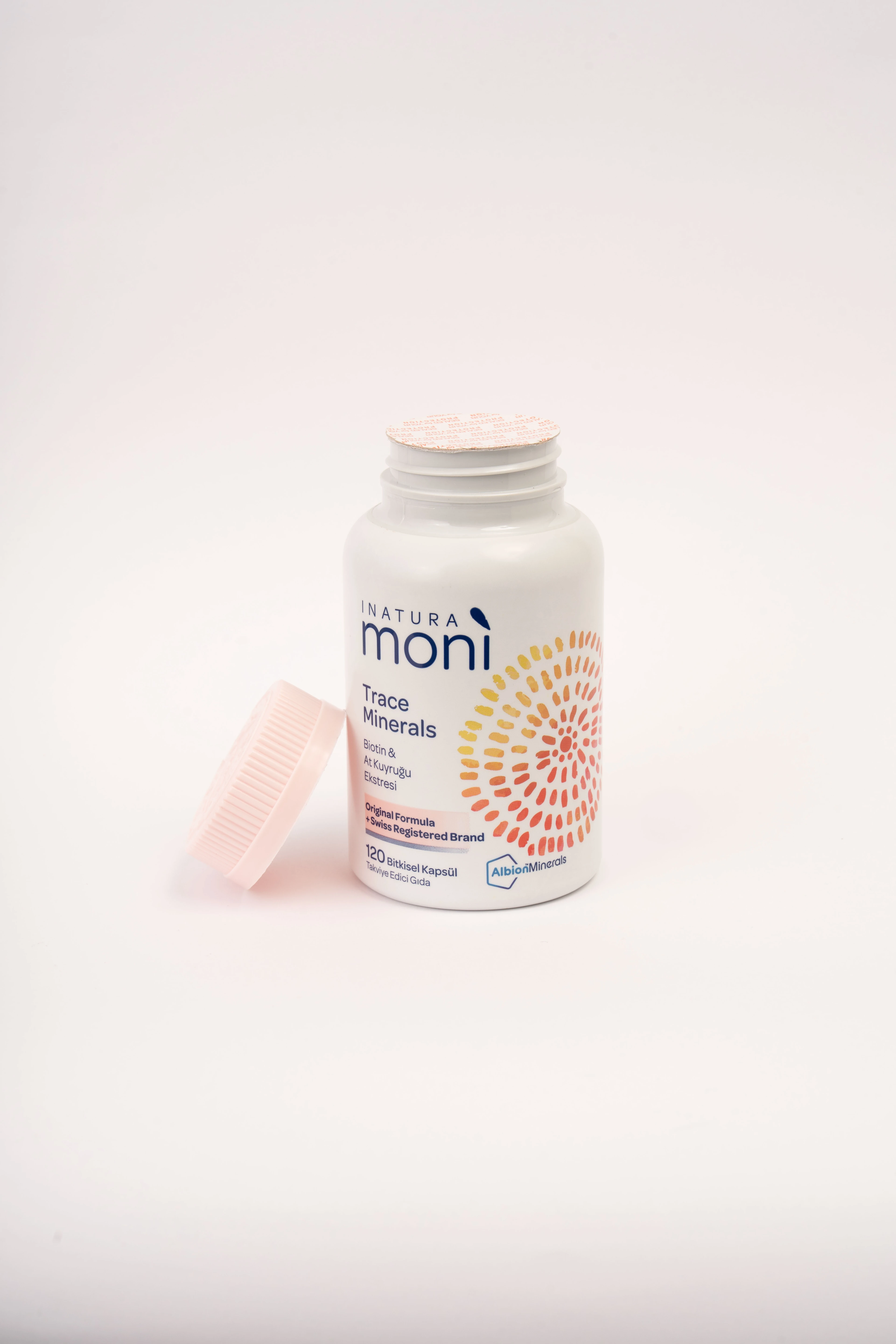 3'lü Trace Minerals Biotin ve At Kuyruğu Ekstresi 120 Vegan Kapsül