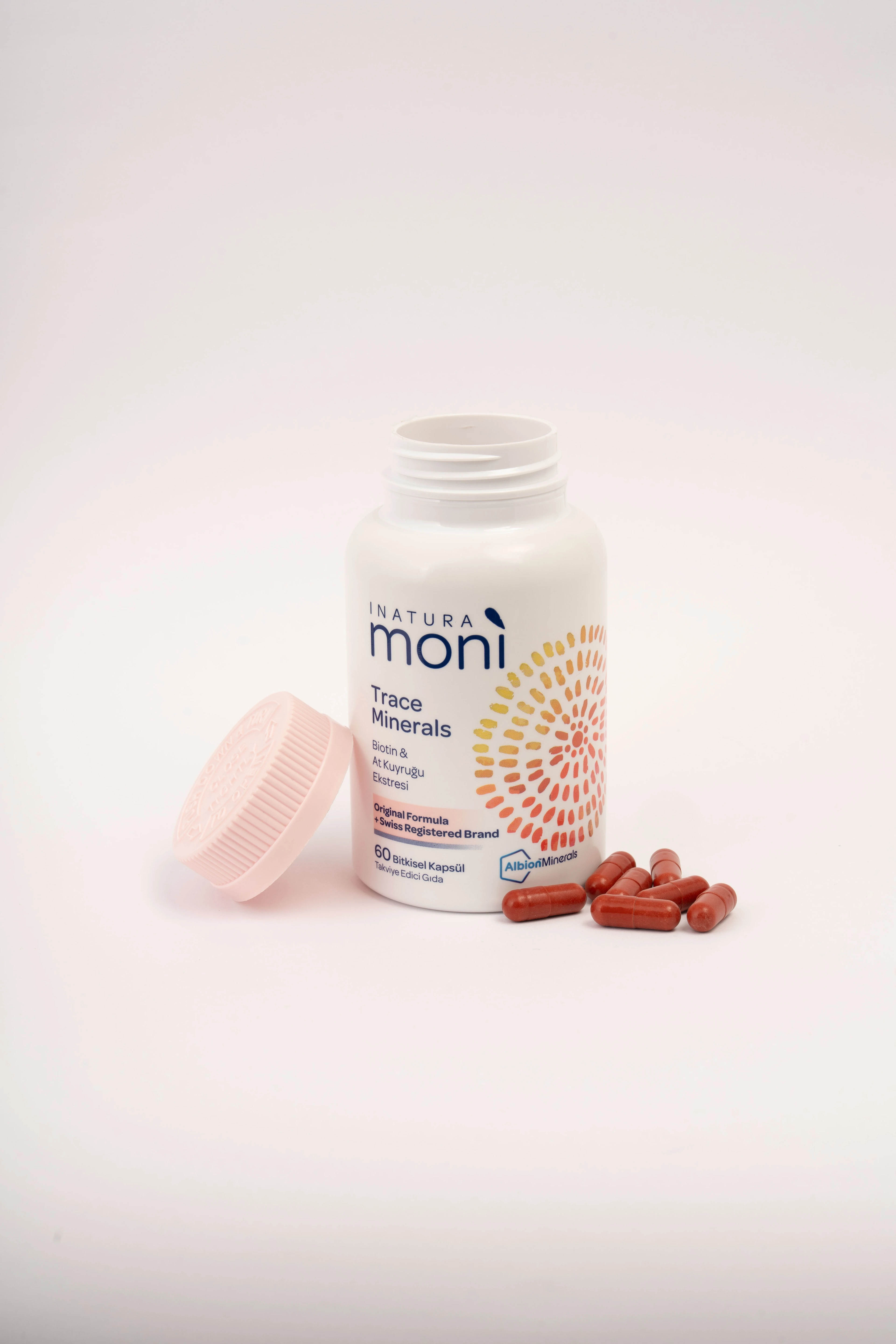 3'lü Trace Minerals Biotin ve At Kuyruğu Ekstresi 60 Vegan Kapsül