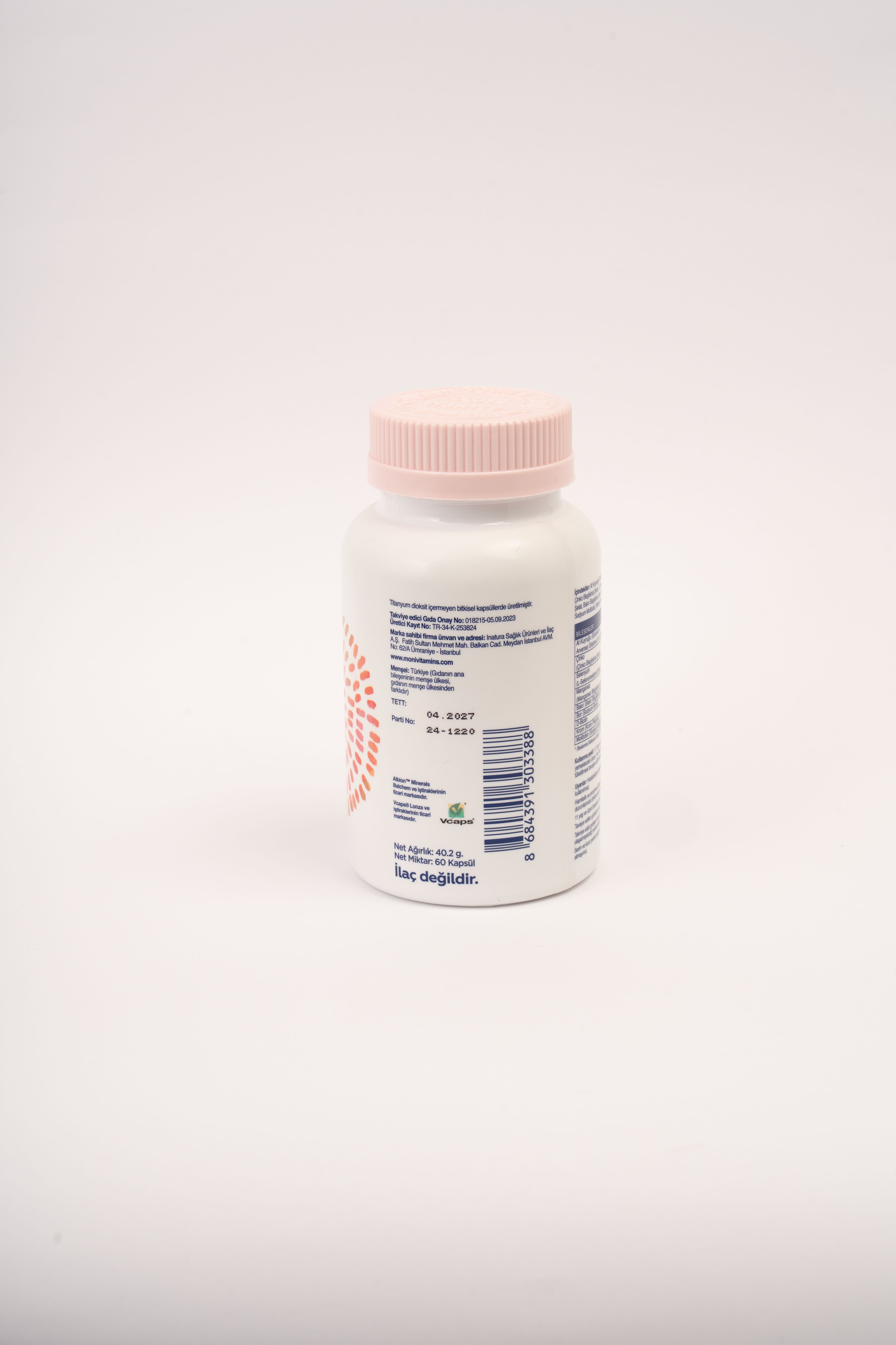 6'lı Trace Minerals Biotin ve At Kuyruğu Ekstresi 60 Vegan Kapsül