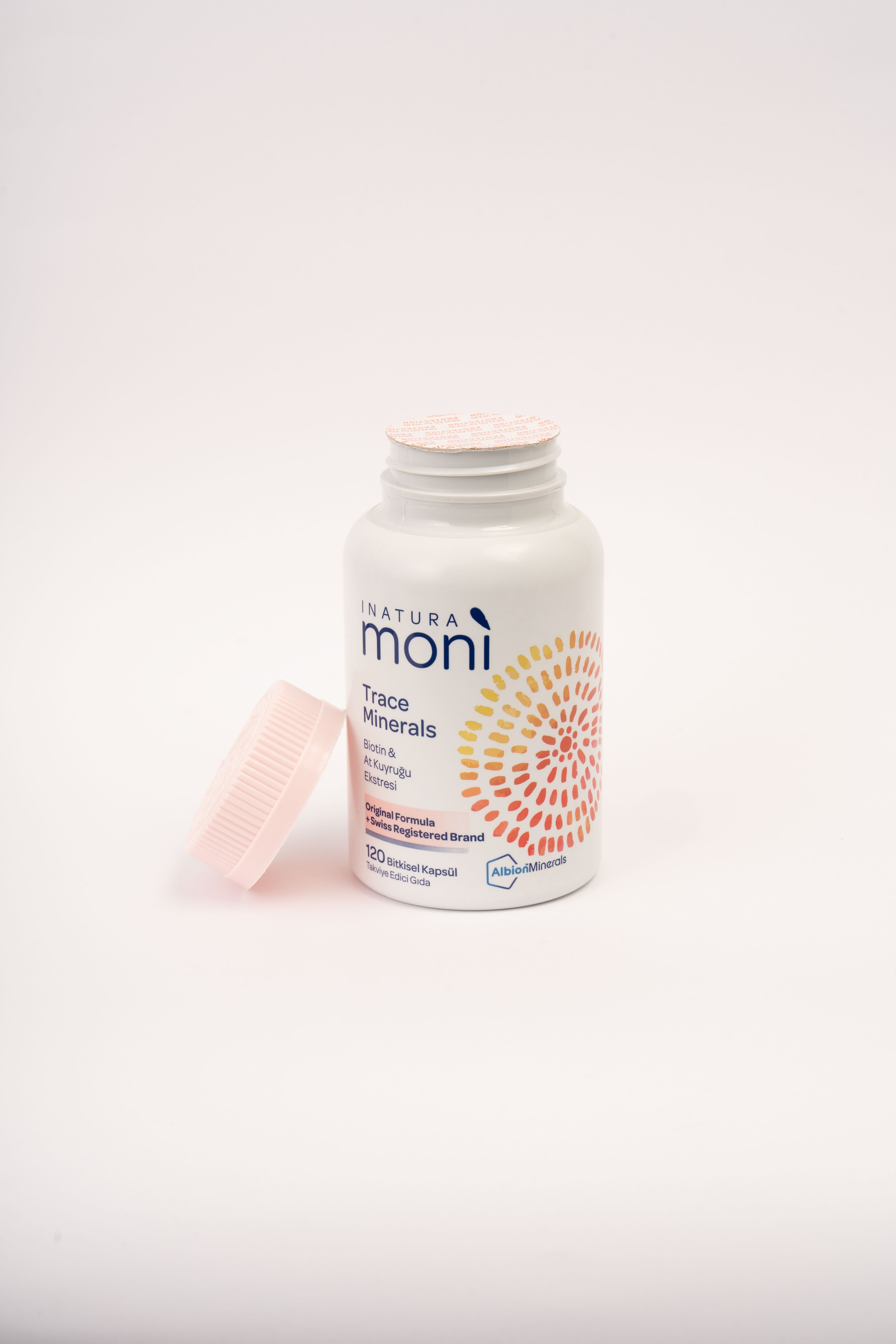 6'lı Trace Minerals Biotin ve At Kuyruğu Ekstresi 120 Vegan Kapsül