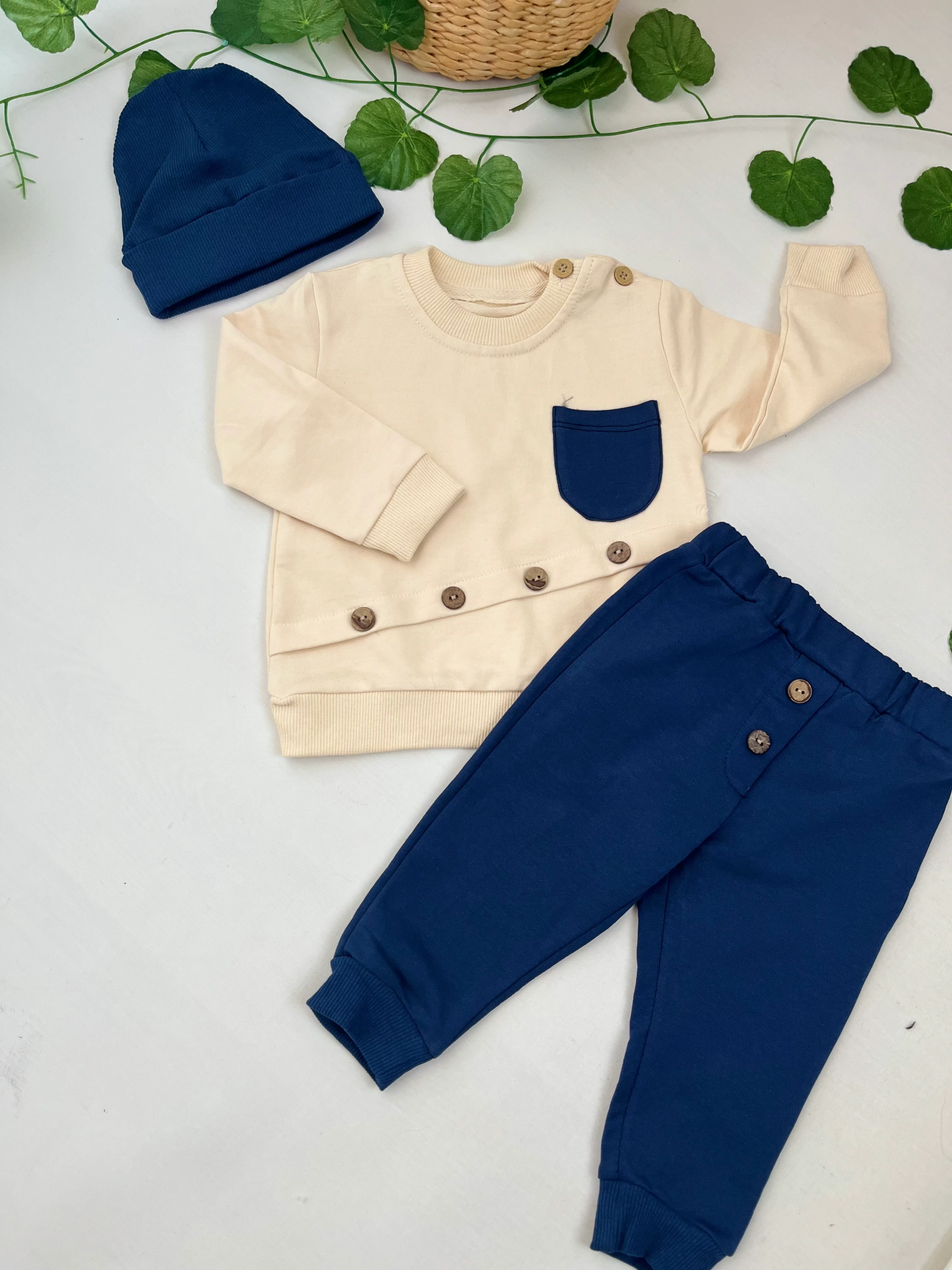 Erkek Bebek 3’lü Takım