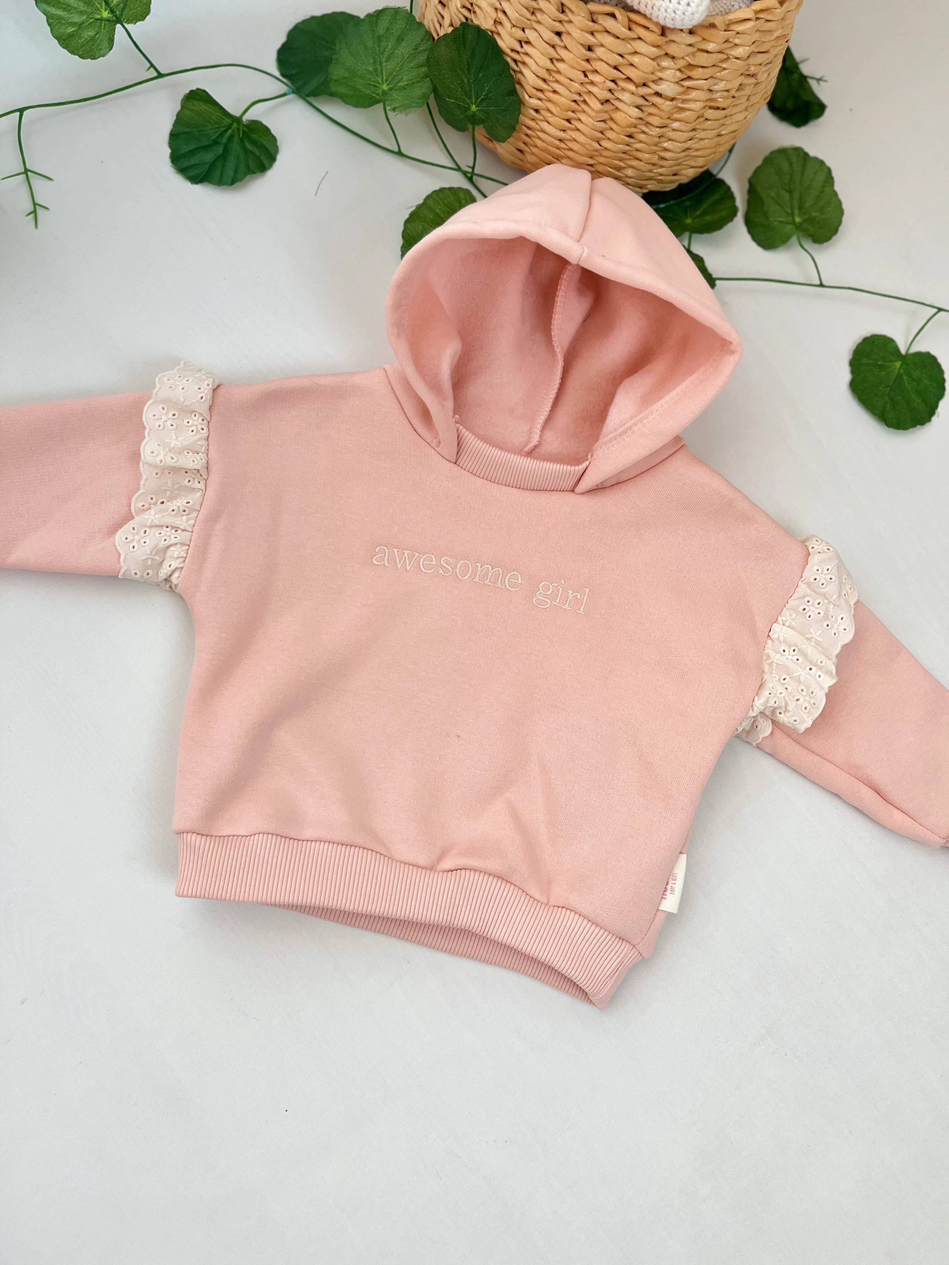 Kız Bebek Triko Detaylı 2’li Takım MB00319